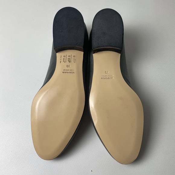 Icône Grey Leather Loafers - sz 38 - Picture 6 of 6